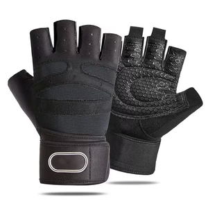 Guantes de Ciclismo Transpirables de Media Mano de Alta Calidad para Adultos, Protección para las Manos, Deporte al Aire Libre, Bicicleta de Carretera, Unisex, Cierre de Gancho y Bucle - Product Image 1