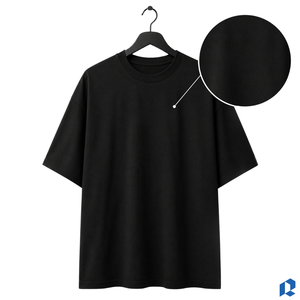 <b>Black</b> Color Wholesale Men's <b>T</b> <b>Shirt</b> Custom Graphic Print Custom Logo Oversized Regular Fit Premium Export Quality <b>Long</b> Knitted - Product Image 4