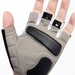 Gants de cyclisme professionnels mi-doigts avec paume rembourrée, respirants, pour le vélo, l'entraînement en extérieur et le fitness - Product Image 2
