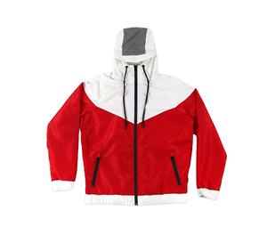 Vente en gros, coupe-vent léger en nylon, design personnalisé, veste d'extérieur coupe-vent patchwork pour hommes - Product Image 1