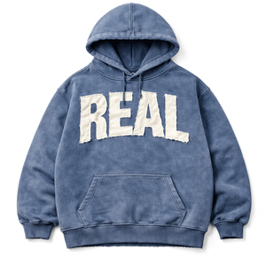 Sudadera con Capucha Oversize para Hombre, de Algodón y Forro Polar, con Aplique de Letras 'Peace', Estilo Casual Urbano, Transpirable, con Bolsillos, para Invierno - Product Image 4