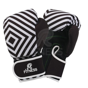 High Performance Lightweight Non-Slip Boxing Gloves with PU Material Shock-Absorbing Foam Padding and Hook & Loop Wrist <b>Strap</b> - Product Image 4