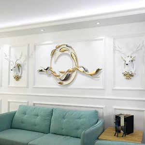 Arte Mural Moderno de Peces, Decoración Creativa con Diseño de Peces para Colgar en la Pared de la Sala de Estar, Escultura Decorativa Artística para el Hogar y la Habitación - Product Image 6