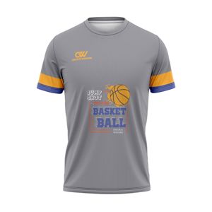 ผู้ผลิตเสื้อวอร์มอัพลายพรางแบบไทได  ผ้าโพลีเอสเตอร์แห้งเร็ว พิมพ์ลายดิจิทัล เสื้อบาสเก็ตบอลแขนสั้น - Product Image 1