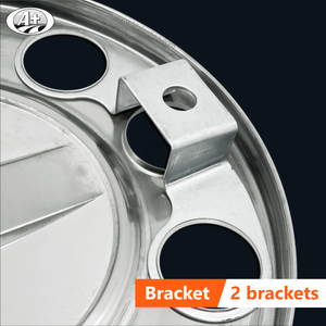 Protector de Rueda de Acero Inoxidable T304 para Camiones/Autobuses de 225 mm con Barra Transversal para Protección de Ruedas de Acero - Product Image 6