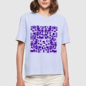 T-shirts à manches courtes légers de qualité supérieure pour femmes T-shirts vert clair en coton bio doux imprimé écologique - Product Image 5