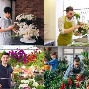 Hecho en Japón SAKAGEN Tijeras de flores para la creación a mano Hoja negra de color rosa - Product Image 6