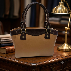 Nouvelle Pochette en Cuir Véritable Légère et Écologique de Haute Qualité 2026 avec Fermeture Éclair, Deux Poignées, Antivol, Spécial Saint-Valentin - Product Image 4