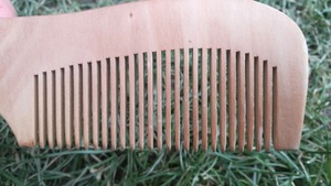 Handmade Natural Pure Wood Travel <b>Comb</b> <b>Wide</b> Tooth Wooden Hair <b>Comb</b> for Women Men Classic Style Handle for Home Hair Growth - Product Image 2