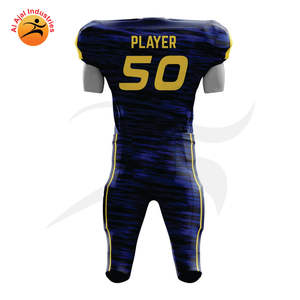 Maillot de football américain unisexe le plus vendu, uniformes de football américain personnalisés pour les jeunes et les adultes - Product Image 3