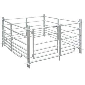 Valla de Acero Galvanizado para Ovejas para Granjas, 53.9 x 53.9 x 36.2 Pulgadas - Product Image 1