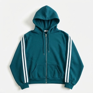 Sudadera con Capucha Deportiva Personalizada para Hombre, con Patrón de Letras, Ropa Deportiva de Equipo, Estilo Punk, Corte Holgado, Ecológica - Product Image 2
