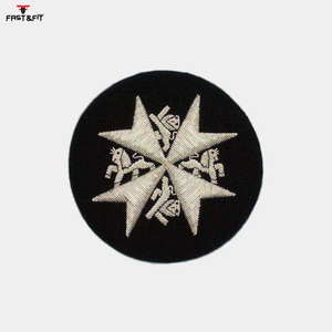 Patch en tissu PU brodé 3D personnalisé de haute qualité pour chapeaux et vêtements, prix de gros, fabriqué au Pakistan - Product Image 4