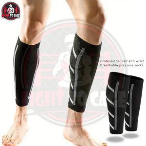 Manchons de compression pour mollets, respirants, pour le basketball, le football, la course à pied et le cyclisme – Dernier style, équipement de sécurité et de fitness pour adultes - Product Image 2