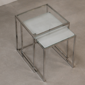 Modern Round <b>Marble</b> Top <b>Nesting</b> Side <b>Tables</b> with Metal Frame Living Room Furniture Decorative Accent <b>Table</b> - Product Image 6
