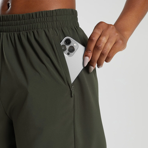 Pantalones de Yoga Deportivos para Mujer, Talla Grande, Color Sólido, Shorts de Playa Personalizables - Product Image 4