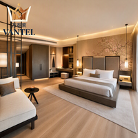 Muebles para Habitaciones de Hotel Vantel FF&E, Juego de Dormitorio de Lujo Personalizado para Proyectos de Resorts y Hostelería