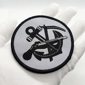 High Quality Eco-Friendly Cotton Lace Handmade Lightweight Solid Color Embroidered Sew-On Patches Custom Logo Durable OEM Design - Product Image 4