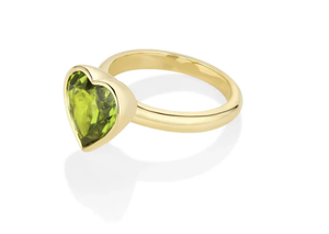 Anillo de Corazón con Piedra en Forma de Corazón, Joyería Linda y Dulce Más Duradera para Mujer, Anillos de Compromiso de Corazón para Mujer - Product Image 3