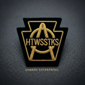 Insignia de Centenario Hecha a Mano con Alambre de Oro y Corona de Laurel, Parche Redondo Bordado Personalizado para el 100 Aniversario de la Logia - Product Image 3