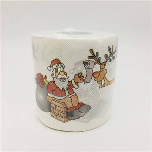 Wholesale Custom Large <b>Color</b> Print 3 Ply Toilet <b>Paper</b> High Quality Virgin Pulp Absorbent and Customizable - Product Image 3