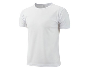 Men's Oversized Fit Short Sleeve O-Neck Casual T-Shirt Pattern Digital 100% Cotton Jersey Breathable Knitted Letter Pattern - Product Image 6
