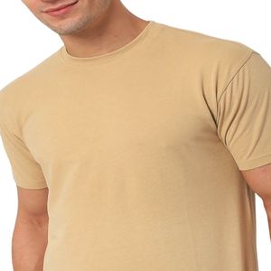 Camiseta de Hombre Personalizada al por Mayor OEM ODM, 180GSM, Corte Regular, Poliéster/Algodón, Ecológica, Antipilling, Informal, Estilo Urbano para Verano - Product Image 4