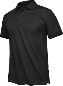 Chemises décontractées pour hommes, tendance, 100% coton, tricotées, à manches courtes, respirantes, design personnalisé, résistantes à la transpiration, protection UV - Product Image 5