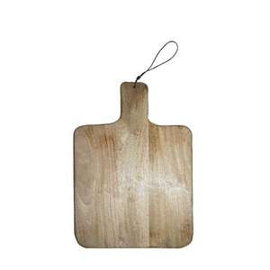 Tabla de cortar rústica de madera para cortar frutas, verduras y carne, tabla de cortar y charcutería hecha a mano, accesorios de cocina - Product Image 5