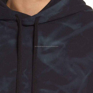 Sweat à capuche épais de haute qualité 380 g/m² pour homme, 100 % coton molletonné respirant, brodé, coupe oversize, bretelles classiques - Product Image 5