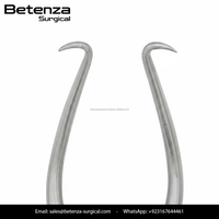 Premium Manual Gelpi Self Retaining Retractor German Stainless Steel Sharp Prongs Ratchet Lock Finger Ring Handle Orthopedic