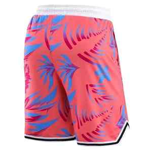 กางเกงขาสั้นผู้ชายสั่งทำพิเศษ ผ้าแคนวาสโพลีเอสเตอร์ 100% แห้งเร็ว โลโก้ด้านหน้า บริการ OEM พิมพ์ลายแบบ Sublimation กางเกงวิ่ง - Product Image 3