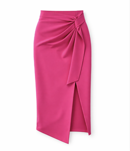 Jupe longue midi, fabricant de vêtements vietnamien, OEM ODM, vêtements pour femmes, étiquette personnalisée, tissu personnalisé, vêtements en gros - Product Image 4