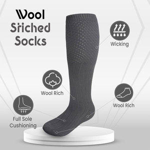 Stylish Traditional Scottish Kilt Hose <b>Socks</b> for Men Highland Wear Long Length <b>Wool</b> Blend Soft Comfortable <b>Socks</b> Bulk Supplier - Product Image 6