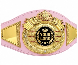 Cinturón de Cuero Transpirable Personalizado de Alta Calidad para Boxeo, Jiu-Jitsu, Karate, MMA - Cinturón de Campeonato para Deportes de Peso Pesado - Product Image 2