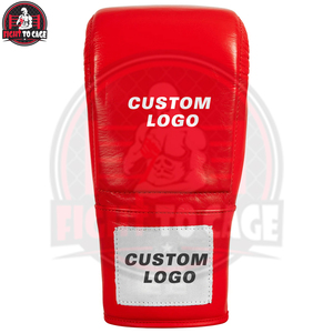 Guantes de Boxeo de Piel Sintética PU con Logotipo Personalizado, Absorción de Impactos y Soporte para Muñeca, Tamaño 8oz, Precio al por Mayor - Product Image 2