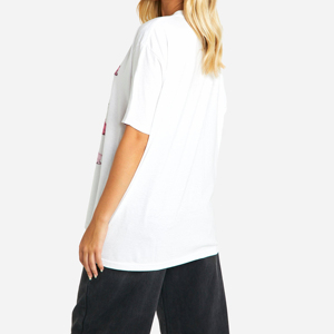 Camisetas Casuales de Verano para Mujer, de Alta Calidad, Mezcla de Algodón, Transpirables, con Estampado Personalizado, Manga Corta, Cuello Redondo - Product Image 4