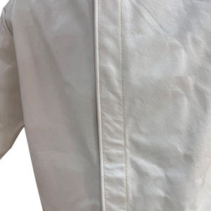 <b>Cow</b> Split Leather Welding Jacket Flame & Spatter Resistant Welder Safety Jacket Industrial PPE Protective Welding Apparel - Product Image 5