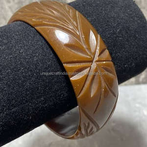 Brazalete de Resina Estilo Bohemio, Joyería Ligera y Moderna para Mujeres y Niñas - Product Image 2