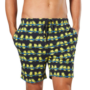 Shorts de plage pour hommes 2026, style urbain, décontractés, imprimés, séchage rapide, respirants, sublimés – Vente chaude en gros - Product Image 2