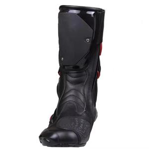 Motorcycle Riding <b>Boots</b> Armored Leather Biker <b>Boots</b> Side Zipper Anti Slip Sole Touring Motorbike <b>Boots</b> For Men Women - Product Image 6