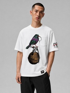 Drop Shoulder Men <b>t</b> <b>Shirts</b> 250 Gsm <b>Vintage</b> Washed Heavy Weight Crew Neck Luxury Oversized <b>t</b> <b>Shirts</b> Men <b>t</b> <b>Shirt</b> - Product Image 2