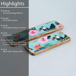 Diseño Elegante Impreso para Cocina y Comedor, Ideal para Servir Aperitivos y Frutas, Plato Hecho a Mano con Diseño Elegante para Hotel y Cafetería - Product Image 3