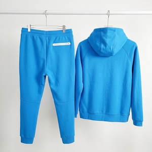 Ensemble de survêtement pour homme respirant et épais à capuche imprimé animal, deux pièces, manches longues, pantalon décontracté, grande taille, tenue de sport pour l'automne - Product Image 3