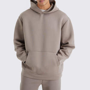 Survêtement à capuche pour homme Beazer Sports, couleur unie, vêtement décontracté, sweat-shirt long, poches latérales, respirant, 100% coton biologique - Product Image 4