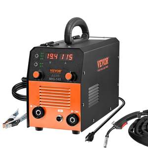 145Amp IGBT Inverter MIG Soldador Digital MIG/Lift TIG/Stick Máquina multiproceso 3 1 110V Núcleo de flujo Soldadura MIG Antorcha para TIG - Product Image 1