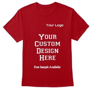 T-shirt solide et durable pour homme en coton polyester à épaules tombantes OEM coupe ample logo de marque personnalisé Durable et durable - Product Image 1