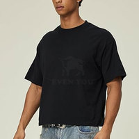 Sıcak Satış Özel Logo Erkek Regular Fit Düz %100 Pamuklu Nefes Alabilen Tişörtler Son Tasarım
