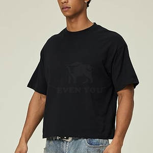 Camisetas de Corte Cuadrado para Hombre con Logotipo Personalizado, Último Diseño, Transpirables, Gran Venta - Product Image 5