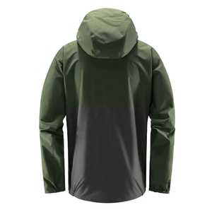 Chaqueta Cortavientos Ligera con Capucha para Hombre, con Logotipo Frontal, Talla Grande, Impermeable y Transpirable, de Nailon para Exteriores - Product Image 2